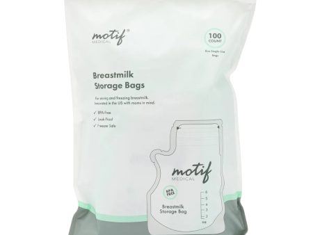 Motif Milk Storage Bags, Pack of 100 For Cheap