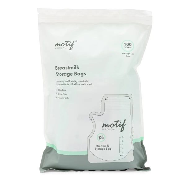 Motif Milk Storage Bags, Pack of 100 For Cheap