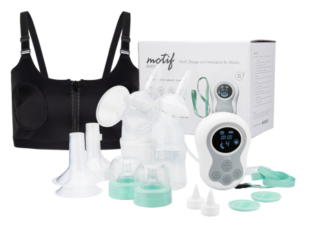 Motif Duo Double Electric Breast Pump with Hands - Free Pumping Bra Cheap