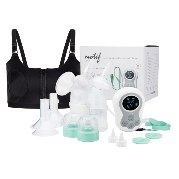 Motif Duo Double Electric Breast Pump with Hands - Free Pumping Bra Cheap