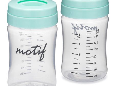 Motif Luna Milk Storage Containers, Set of 2 Online Hot Sale