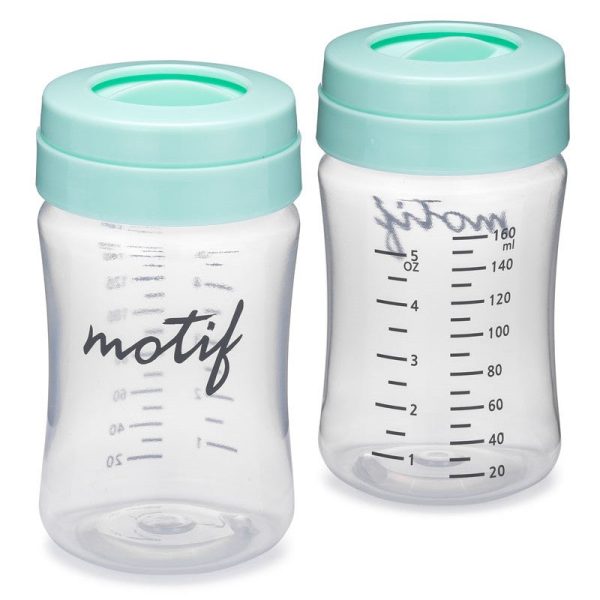 Motif Luna Milk Storage Containers, Set of 2 Online Hot Sale