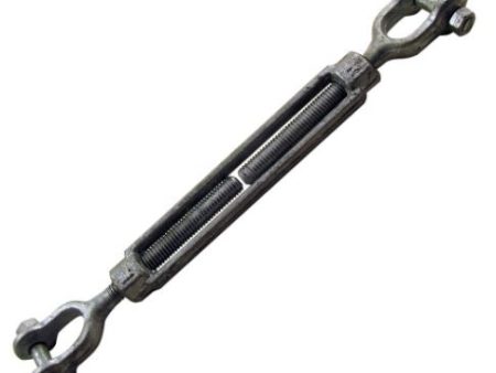 1 2 X 6 Forged Jaw Jaw Turnbuckle Galvanized 9JJ500X06 Online now