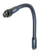 GNS18 Gooseneck set - 230mm - black - w  female 3-pin XLR & adapters For Sale