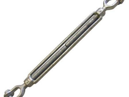 1 2 X 12 Forged Jaw Jaw Turnbuckle Galvanized 9JJ500X12 Online Sale