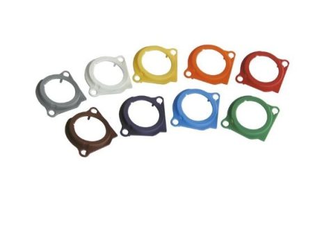 ACRM-7 Colored ring for M  4-pin A & B , 5-pin A & B, 3-pin B series - Violet Sale