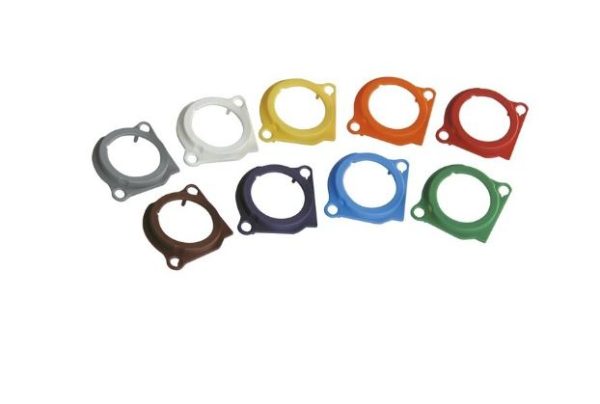 ACRM-7 Colored ring for M  4-pin A & B , 5-pin A & B, 3-pin B series - Violet Sale