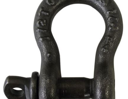 1 4 Load Rated Screw Pin Anchor Shackle, Black Oxide- USA HSPA250BL Hot on Sale