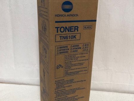 Genuine Konica Minolta A04P130 TN-610K TN610K Toner Cartridge Black Online now