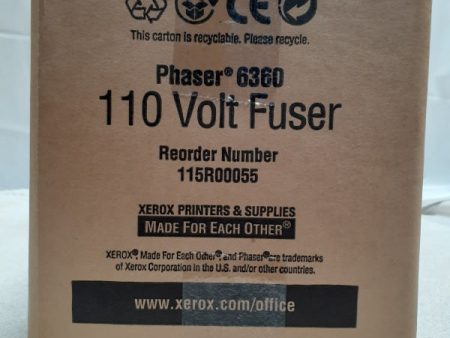 Xerox 115R55 115R00055 Phaser 6360  Fuser 110V on Sale